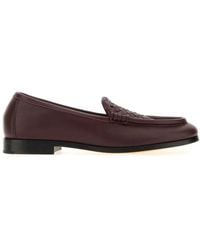 Bottega Veneta - Leather Silenzio Loafers - Lyst