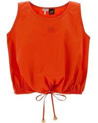 Loewe - Poplin Paula S Ibiza Top - Lyst