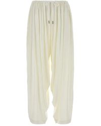 Co. - Elasticated Waist Gathered Pant - Lyst