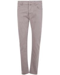 Jacob Cohen - "Pant 5 Pockets Slim Fit Bard Tr" Trousers - Lyst