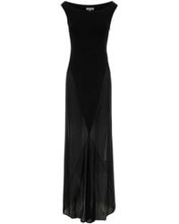 Alaïa - Long T-Shirt Dress - Lyst