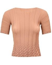 Herno - Leather Cotton Tee Shirt - Lyst