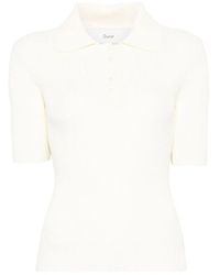 DUNST - Cotton Blend Polo Shirt - Lyst
