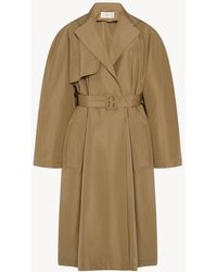 The Row - Mud Silk Amapola Trench Coat - Lyst