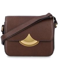 Sessun - Sessùn Diviluz Lizard-Print Small Leather Bag - Lyst