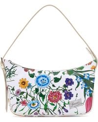 Gucci - Printed Canvas Small Lady Lunetta Shoulder Bag - Lyst