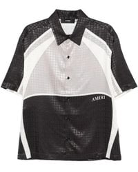 Amiri - Ma Quad Panel Os Camp Shirt - Lyst