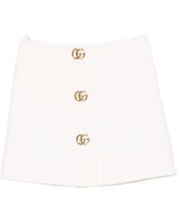 Gucci - Wool Skirt - Lyst