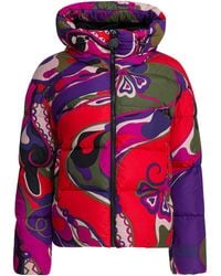 PUCCI - 'Orchidee' Down Jacket - Lyst