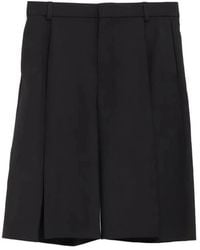 CASABLANCA - Pleated Shorts - Lyst