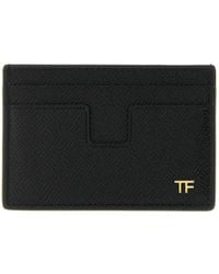 Tom Ford - Small Grain Leather Cardholder - Lyst