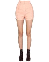Aspesi - Wide Leg Shorts - Lyst