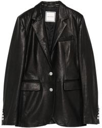Tagliatore - Lamb Leather Jacket - Lyst
