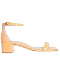 Stuart Weitzman - Nudist Curve 35 Block Sandals - Lyst