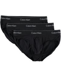 Calvin Klein - 3-Pack Cotton Blend Briefs - Lyst