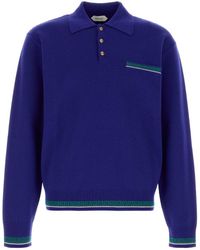 Versace - Knit Sweater Greca Tipping - Lyst