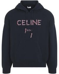 Celine - Knit Hoodie - Lyst