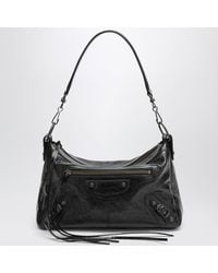 Balenciaga - Le City Moto Piccola Lambskin Leather Bag - Lyst