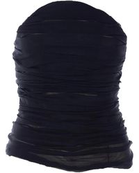 Balenciaga - Fitted Bustier Top - Lyst