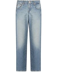 Seven7 - Low Straight Denim Jeans - Lyst