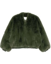 Frankie Shop - Senna Faux Fur Jacker - Lyst