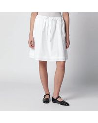 DUNST - Cotton Midi Full Skirt - Lyst