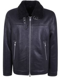 Dondup - Regular Fit Shearling Jacket - Lyst