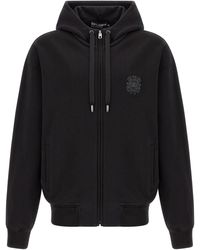 Dolce & Gabbana - Coat Of Arms Logo Hoodie - Lyst