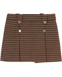 Twinset - Gonna Pied De Poule - Lyst