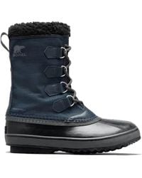 Sorel - High-Top Waterproof Nylon Boots With Rugged Sole - Lyst