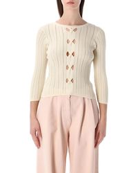 Sessun - Sessùn Alencar Cable-Knit Jumper - Lyst