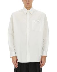 Off-White c/o Virgil Abloh - Shirt With Logo - Lyst