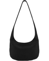Bottega Veneta - Nappa Leather Veneto Crossbody Bag - Lyst