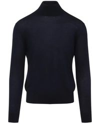 Saint Laurent - Cashmere Wool Silk Pullover - Lyst
