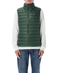 Patagonia - Down Sweater Padded Vest - Lyst