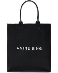 Anine Bing - Leonie Coated Canvas Tote - Lyst