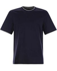 Brunello Cucinelli - Slim Fit Crew-Neck T-Shirt - Lyst