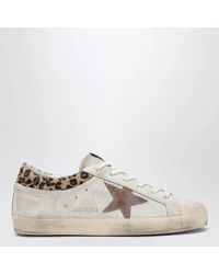 Golden Goose - Super-Star Pony Hair Low-Top Sneakers - Lyst