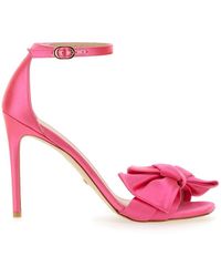 Stuart Weitzman - Sandal Nudistcurve Loveknot 100 - Lyst