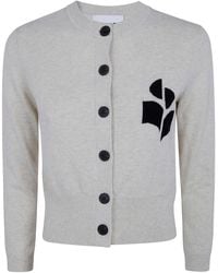 Isabel Marant - Isabel Marant Etoile "Newton" Classic Roundneck Cardigan - Lyst