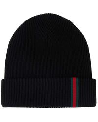 Gucci - Wool Beanie Hat - Lyst