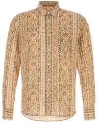 Valentino Garavani - Printed Cotto Shirt - Lyst