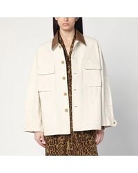 6397 - Barn Ivory Jacket - Lyst