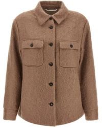Peserico - Bouclé Overshirt - Lyst