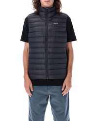 Patagonia - Down Sweater Padded Vest - Lyst