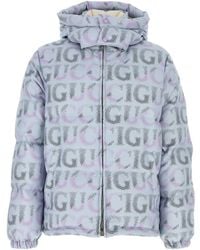 Gucci - Printed Polyester Down Jacket - Lyst