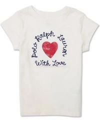 Polo Ralph Lauren - "Heart" Logo T-Shirt - Lyst