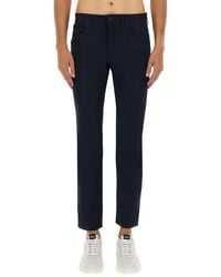 BOSS - Twill Pants - Lyst