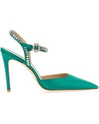 Stuart Weitzman - Gemcut 100 Ankle Strap Pump - Lyst