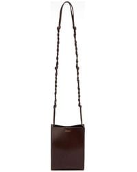 Jil Sander - Tangle Small Leather Crossbody Bag - Lyst